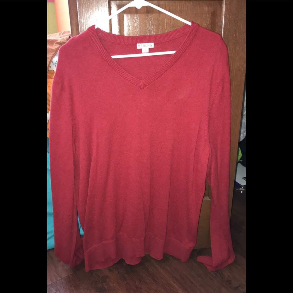 Long Sleeve Vneck Sweater